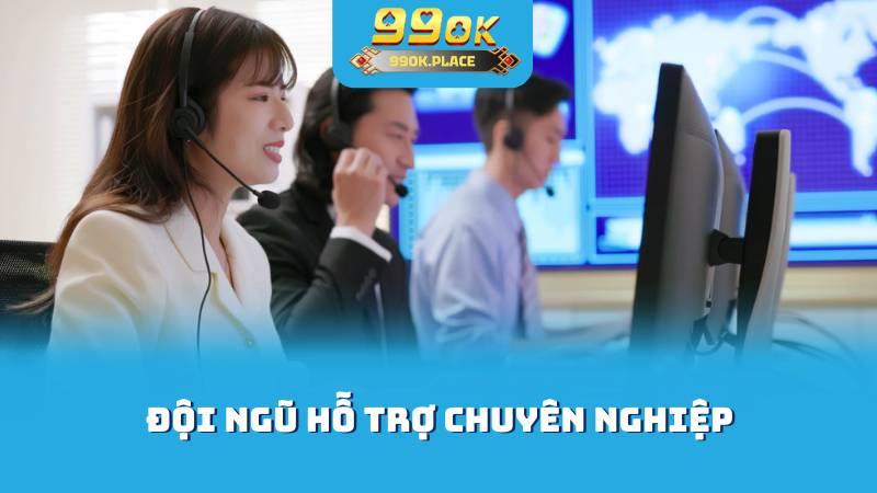 Đội ngũ hỗ trợ chuyên nghiệp